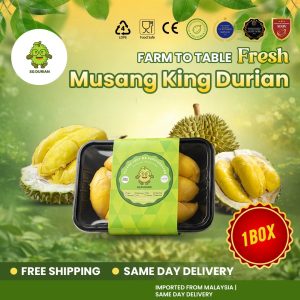 Musang King Fresh MSW Durian | Dehusk  | Same-Day Delivery